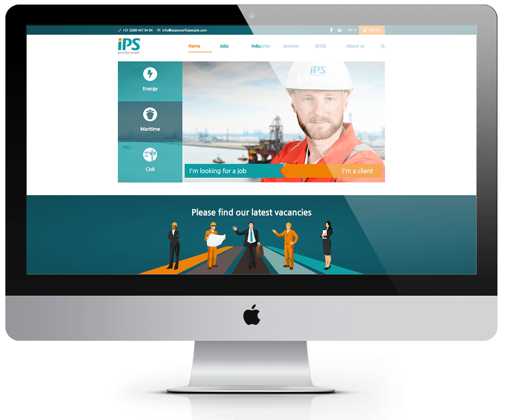 IPS powerful people homepage
